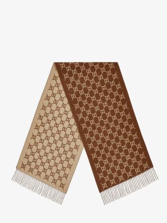 Gucci Sciarpa in cashmere con stampa GG - GUCCI - gender_Man
