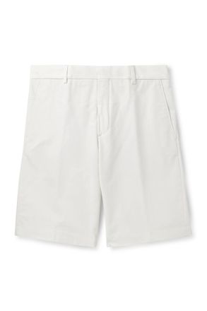 Loro Piana Jarno Straight-Leg Stretch-Cotton Bermuda Shorts