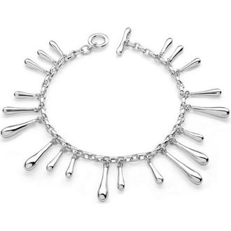 Lucy Quartermaine Multi Drop Bracelet in Sterling Silver at Nordstrom, Size 7.5