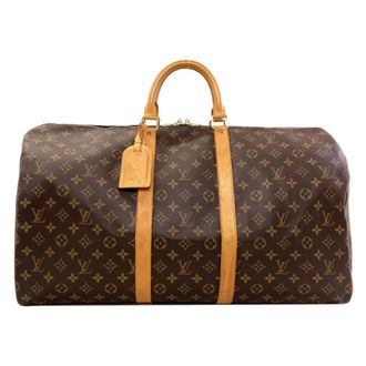 Louis Vuitton Monogram Brown Monogram Boston Bag (Pre-Owned)