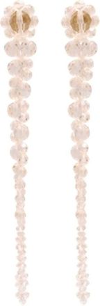 Simone Rocha Earrings, female, Beige, Size: ONE SIZE Drip Earrings