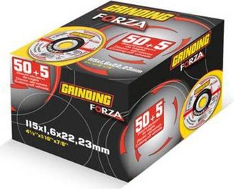 OEM Rueda De Molienda Forza Para Hierro 115x1,0, Paquete De 50+5