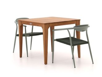 Manifesto Furniture Manifesto Cavone/Bruca 90cm dining tuinset 3-delig stapelbaar