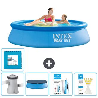Intex Piscina Easy Set Redonda - 244x61 Cm - 8-piezas S22400
