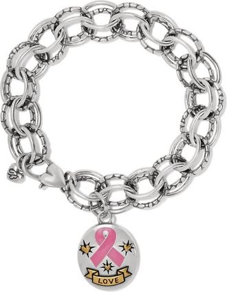 Brighton Power Of Pink 2023 Bracelet In Silver / Pink