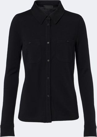 Nili Lotan Ibra wool shirt