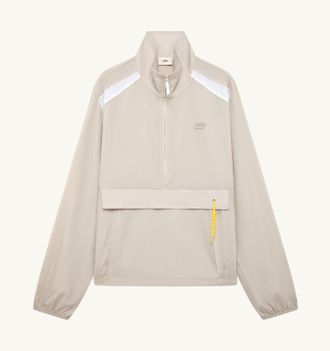 Autry GIACCA IN NYLON CON MEZZA ZIP UNISEX