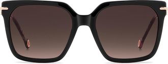 Carolina Herrera HER 0421/S EED/HA Womens Sunglasses Black Size 56