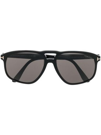 Tom Ford Eyewear Occhiali da sole a doppio ponte - Nero