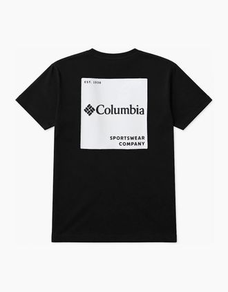 Columbia Mens Columbia CSC Back Logo T-Shirt - Black - Size: 38