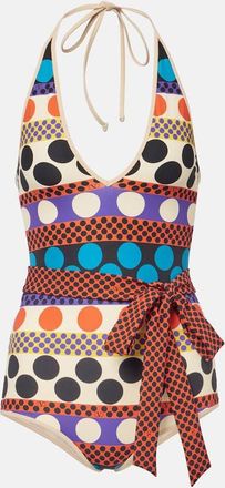 Valentino Costume intero Escape a pois