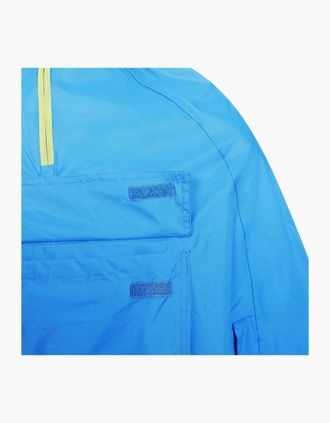 Trespass Mens Trespass Qikpac Unisex Hooded Waterproof Packaway Poncho - Blue - Size: Regular/36
