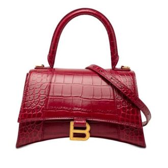 Balenciaga Pre-owned Handbags, female, Red, Size: ONE SIZE Pre-owned The Hourglass