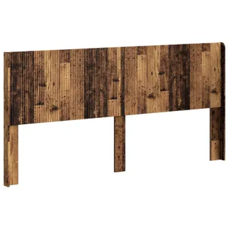 vidaXL Testiera Letto Legno Antico Legno Ingegnerizzato Vidaxl
