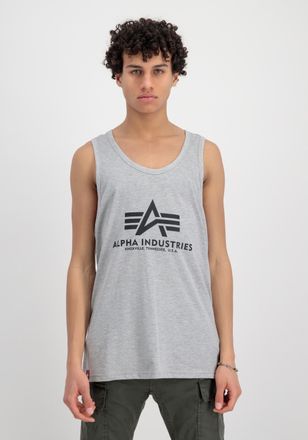 Alpha Industries Muscleshirt ALPHA INDUSTRIES Basic Tank BL BB, Herren, Gr. 3XL, grau (grau heather), Obermaterial: 100% Baumwolle, Shirts Muscleshirt