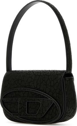Diesel Womens Shoulder Bag Black Ovine Leather Bovine