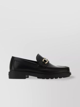 Ferragamo leather loafers