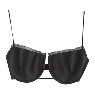 Givenchy Silk-Blend Top - female - Givenchy - Sleeveless Tops - Black - S - Tops