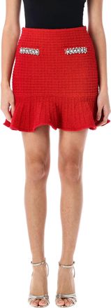 Self Portrait Skirts Red