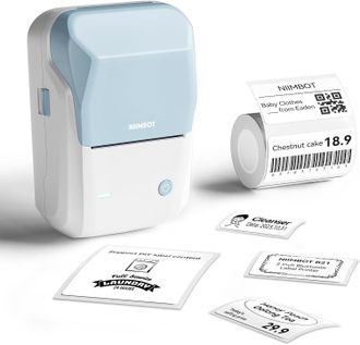OEM Impresora De Etiquetas B1 Con 1 Rollo De Etiquetas, Impresora De Etiquetas Autoadhesiva Bluetooth, Impresora De Etiquetas T&eacute;rmica Adecuada Para Empres