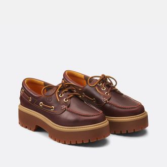 Timberland STONE STREET BOAT SHOE bootschoenen met sleehak