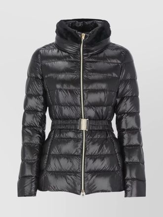 Herno padded down jacket synthetic fur