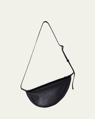 The Row Slouchy Banana Small Crossbody in Smooth Calfskin