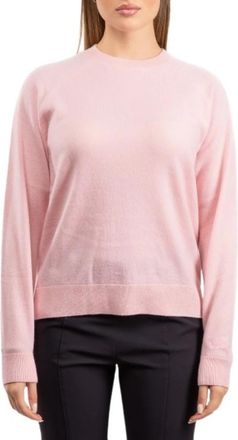 Saint Barth Ronde hals gebreid - Dames - Ronde hals truien - Roze - M - Truien & Vesten