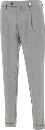 Myths Zeus P Broek - Heren - Nette broeken - Grijs - 3XL - Wol - Broeken