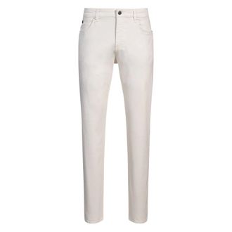 HUGO BOSS Heren, Jeans, Beige, Maat: W32 L34