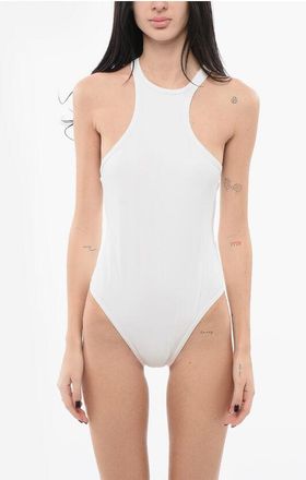 The Attico Solid Color One-Piece Swimsuit size M