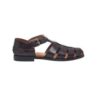 Sebago Flat Sandals, male, Brown, Size: 7 1/2 US Gurkha Tale Sandal
