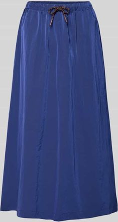 Rich & Royal Maxirock mit elastischem Bund in Marine, Gr&ouml;&szlig;e 34