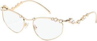 Swarovski Brilmontuur - Dames - Brillen - Geel - 55 MM - Accessoires