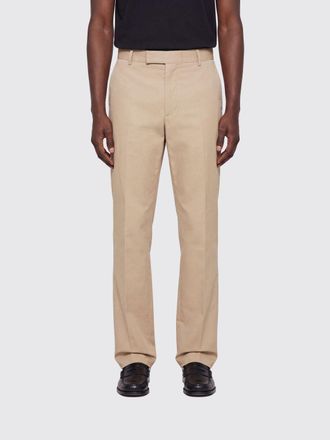 Jil Sander Cotton Tailored Trousers with Off-Center Closure