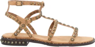 Ash Precious Leather Strappy Studded Sandals