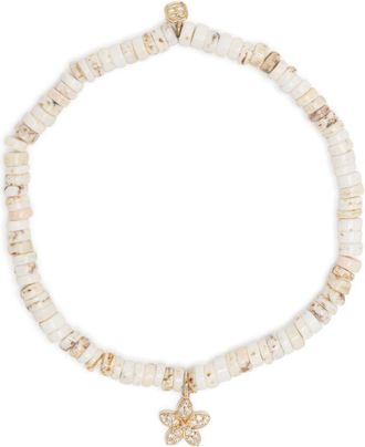 Sydney Evan 14kt Yellow Gold & Turquoise Bracelet - Womens - Stone