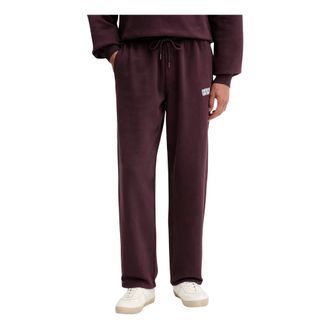 American Vintage Broeken, Heren, Paars, L, Katoen, Plizzy Drawstring Logo Track Pants