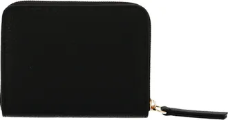 Mulberry Logo-Plaque Leather Wallet - Black