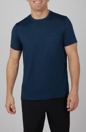 90 Degree by Reflex Nomad Knit Pocket T-Shirt in Pageant Blue at Nordstrom Rack, Size Xx-Large