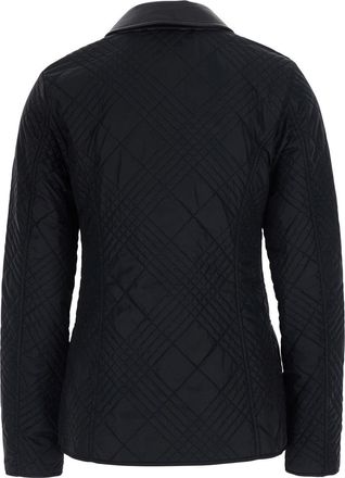 Burberry Womens Jacket Fernleigh Black Polyamide Coat