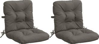 vidaXL Cojines Para Sillas De Respaldo Alto En 2 Piezas Vianen 2 Pcs Vidaxl