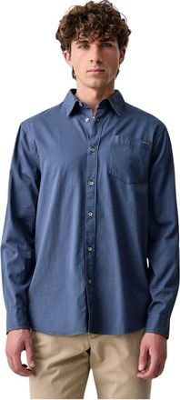 Guess Camisa de algod&oacute;n - Shirts - Hombre - Azul - XL