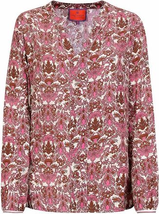 Lieblingsst&uuml;ck Lieblingsst&uuml;ck - Blouses & Hemden - Dames - Blouses & Shirts - Rood - Maat: M Leer