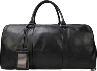 Generic Compatible For Men Women Travel Bag On Luggage Shoulder Male Female Weekend Duffle(Black(55cm))