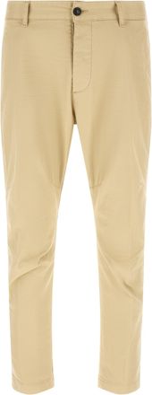 Dsquared2 Beige Cotton Cargo Mens Pants