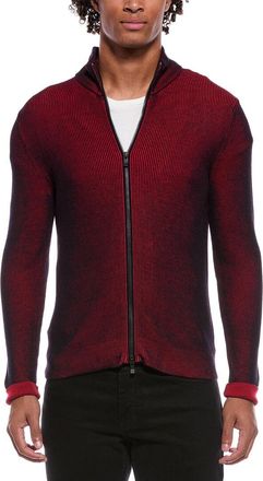 Slowear Slowear Wool-Blend Ribbed Zip Jacket