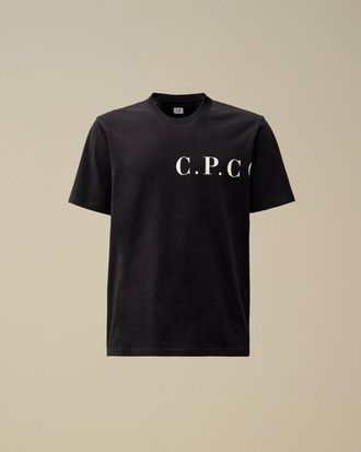C.P. Company C. P. Company Jersey Front Back Logo T Shirt