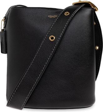 Coach Bleecker Bucket Bag 21 - Dames - Schoudertassen - Zwart - ONE Size - Leer - Tassen