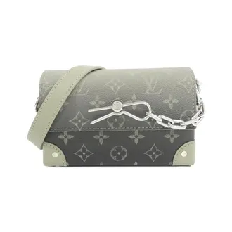 Louis Vuitton Khaki Vert Coated Canvas Shoulder Bag (Pre-Owned)